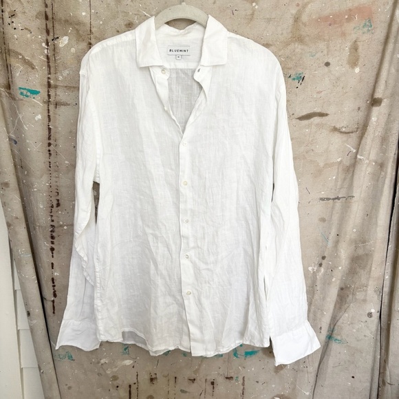 Bluemint Luca 100% Linen Button Down Shirt - Picture 2 of 5